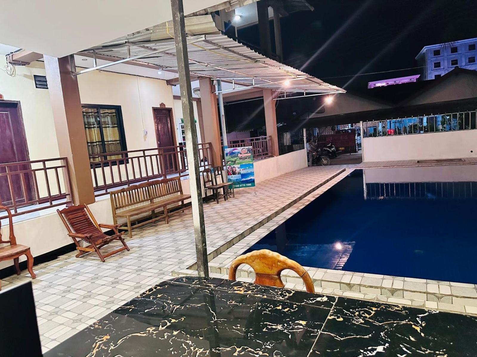 Vang Vieng Global Hostel المظهر الخارجي الصورة