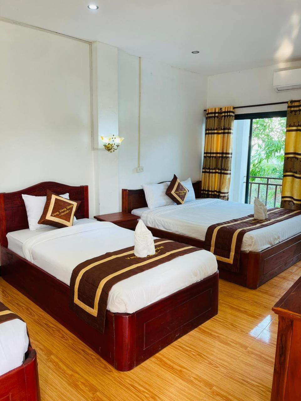 Vang Vieng Global Hostel المظهر الخارجي الصورة