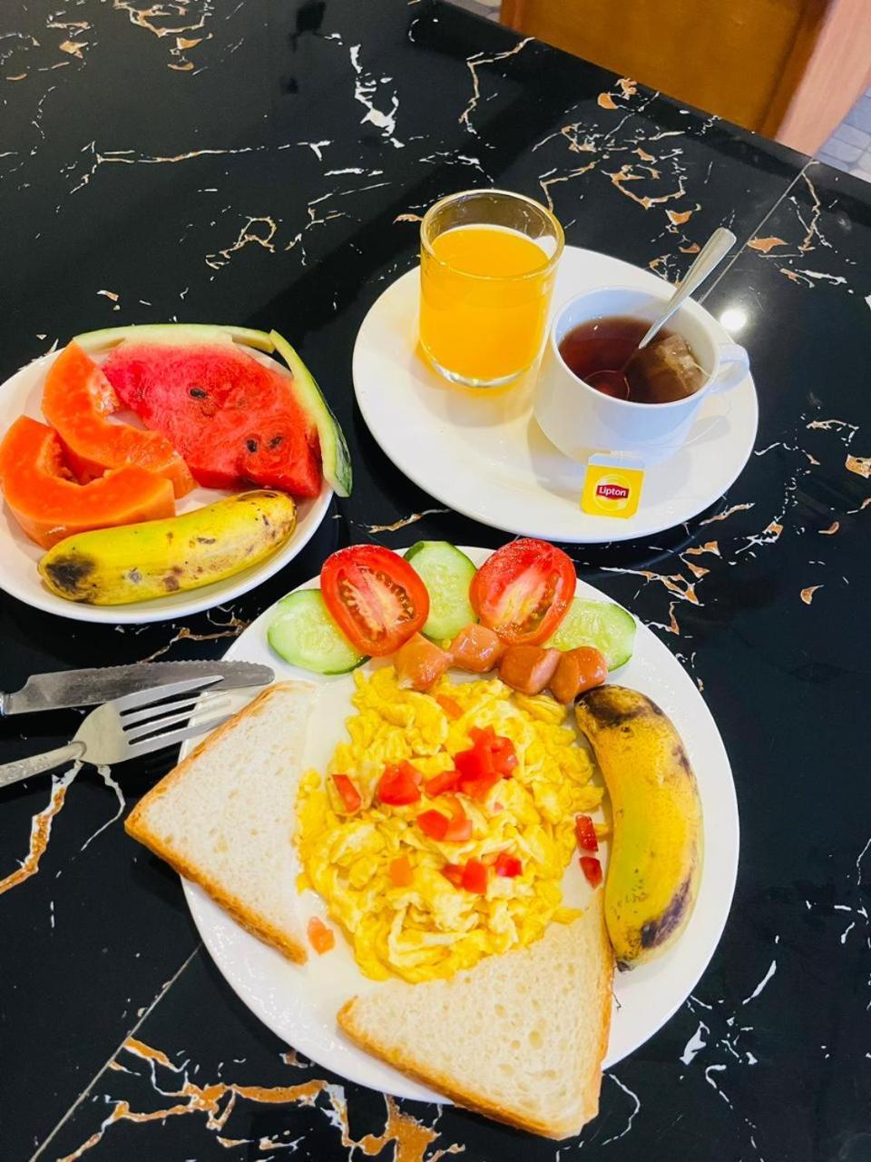 Vang Vieng Global Hostel المظهر الخارجي الصورة