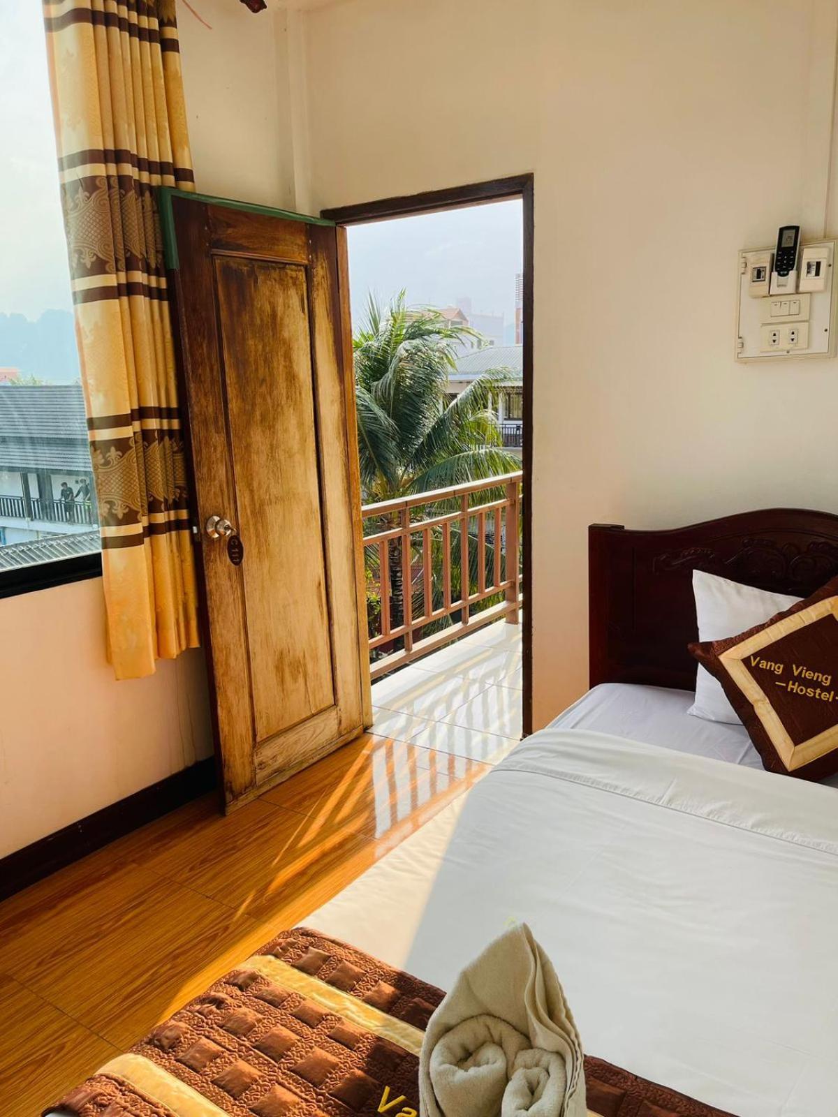 Vang Vieng Global Hostel المظهر الخارجي الصورة